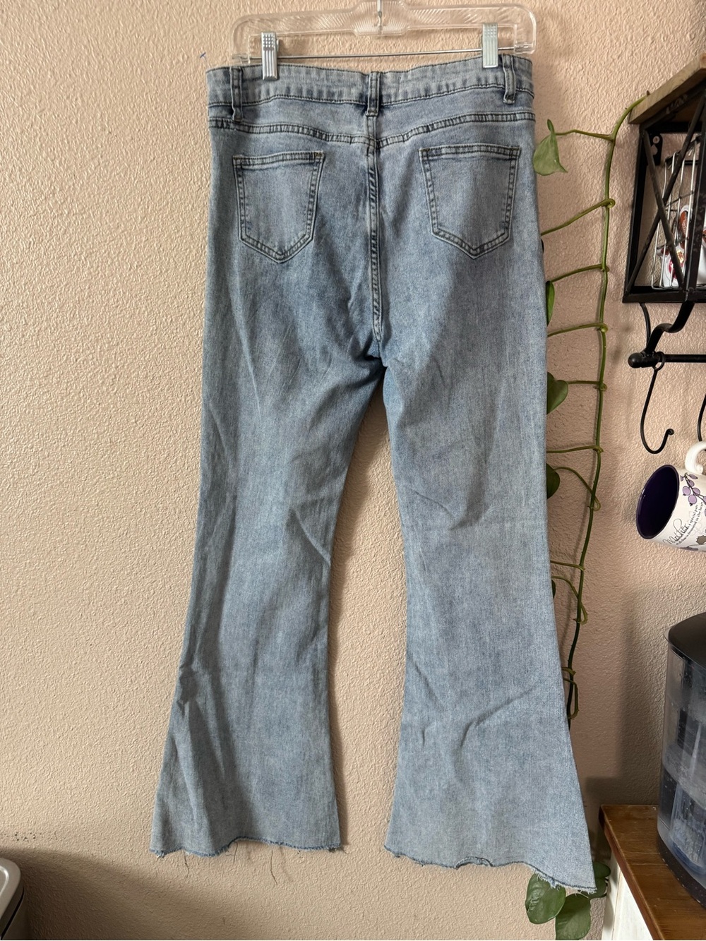 Blue B Rhinestone Ultra High Rise Flare Stretch Jean - Picture 7 of 10